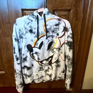 Disney Mickey Mouse Black and White Sweater